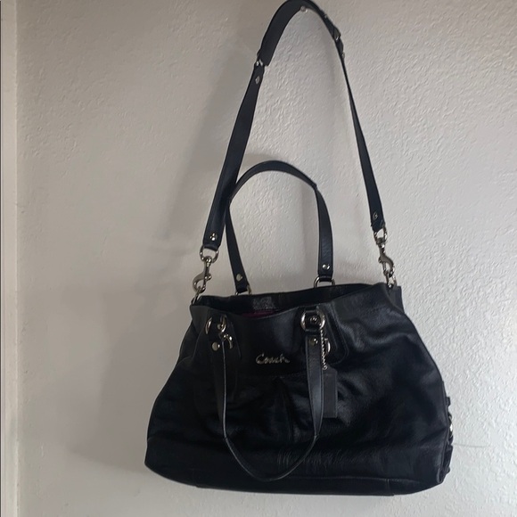 Coach Handbags - Coach F15513 Ashley Leather Carryall